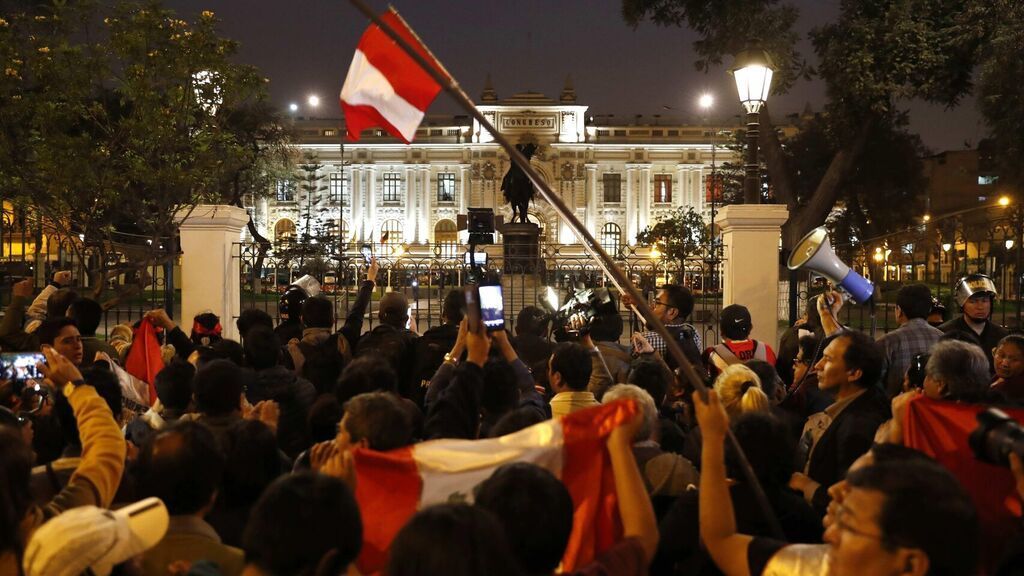 protesta en peru